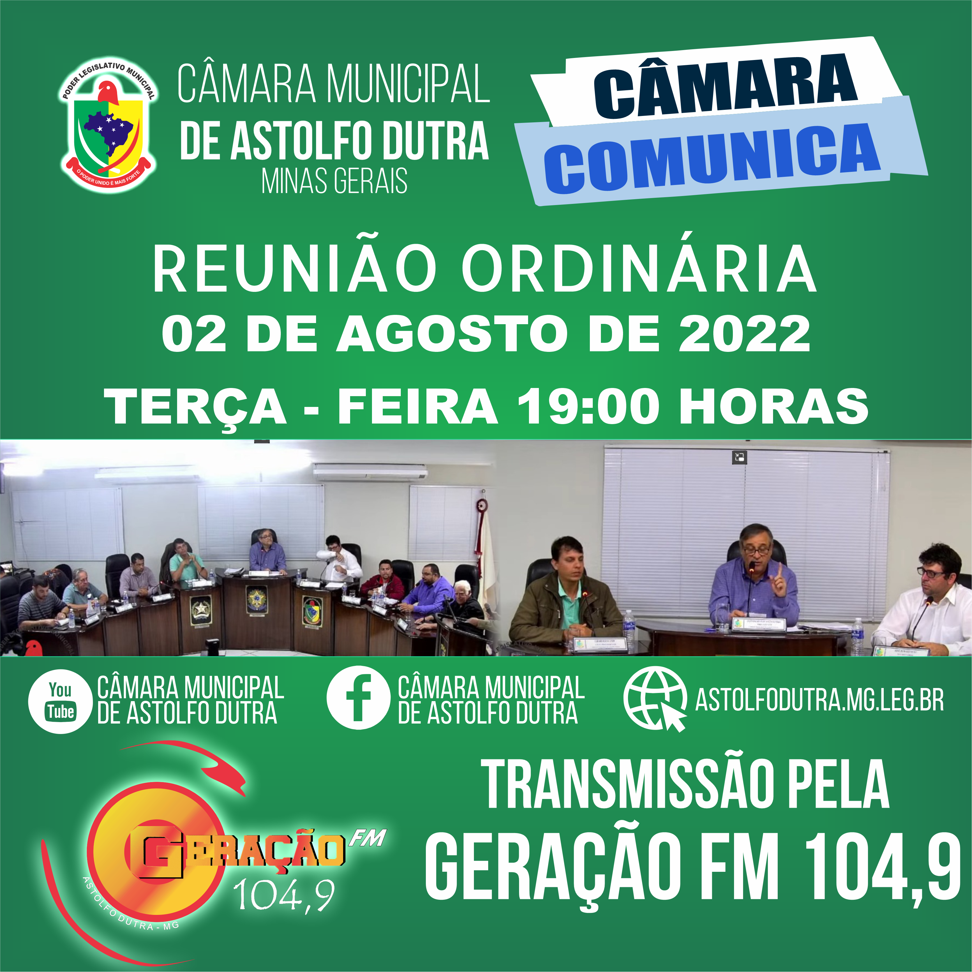PAUTA DA REUNIÃO 02 DE AGOSTO DE  2022