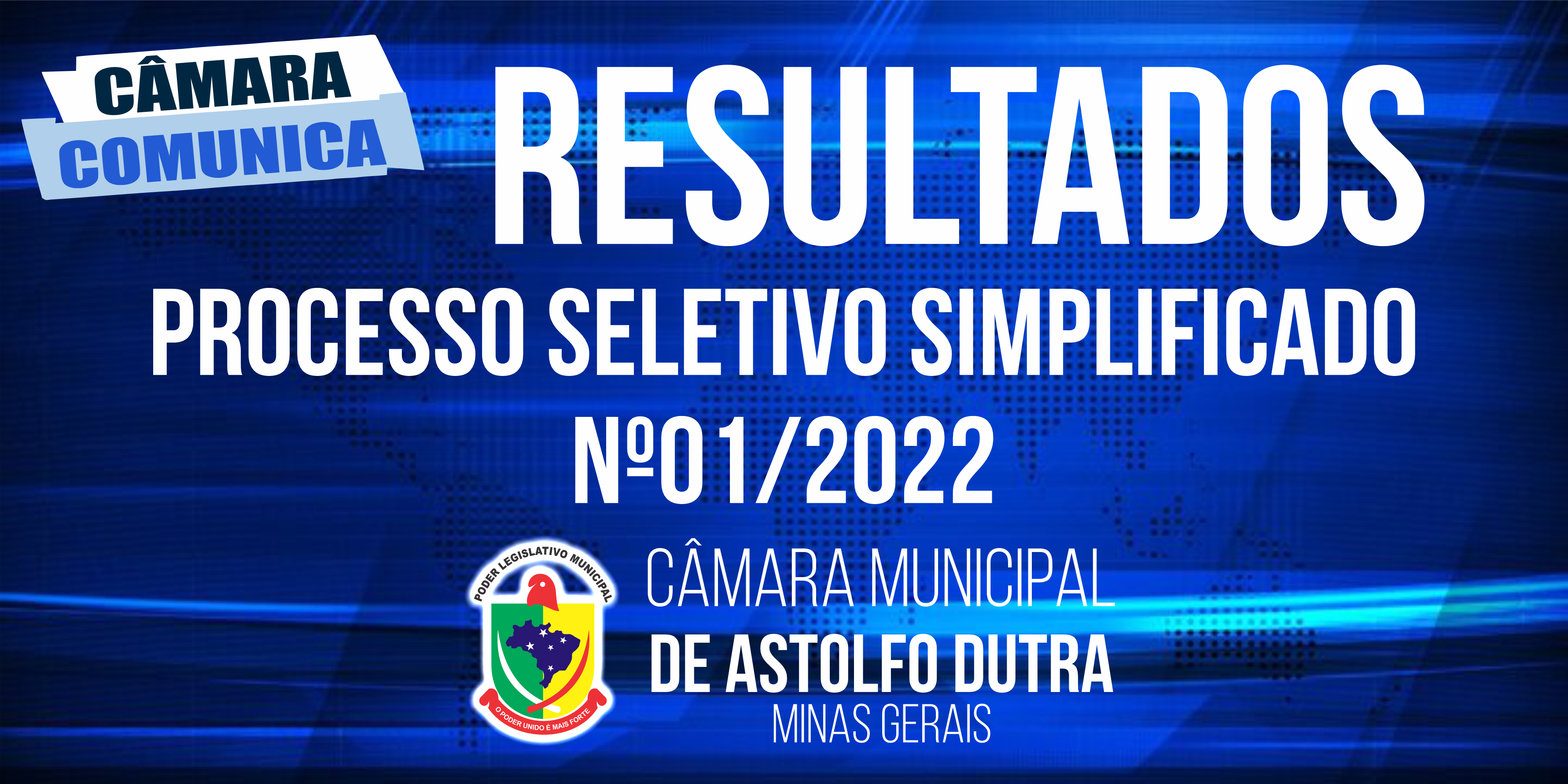 RESULTADOS DO PROCESSO SELETIVO SIMPLIFICADO Nº01/2022