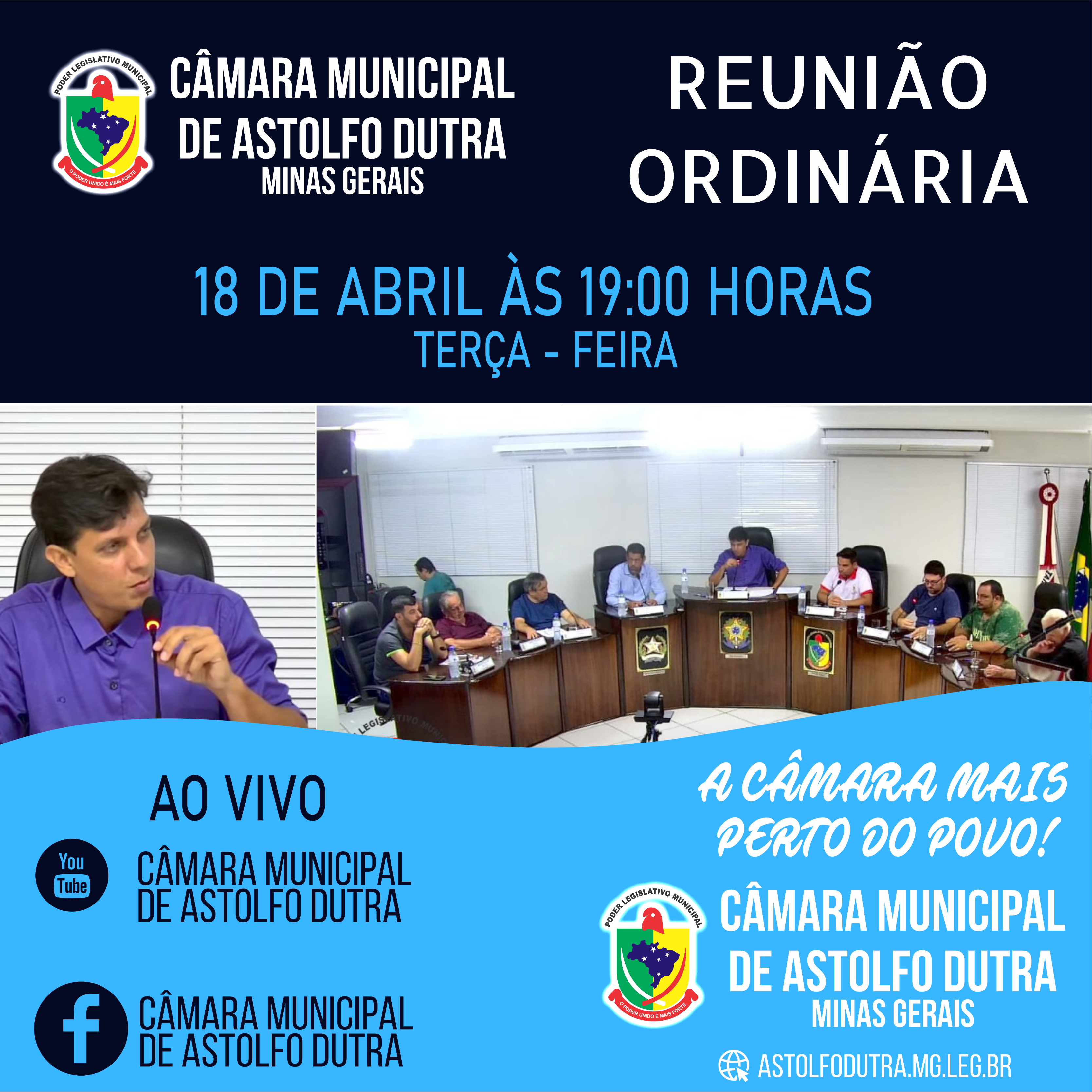 PAUTA DA REUNIÃO DO DIA 18 DE ABRIL DE  2023