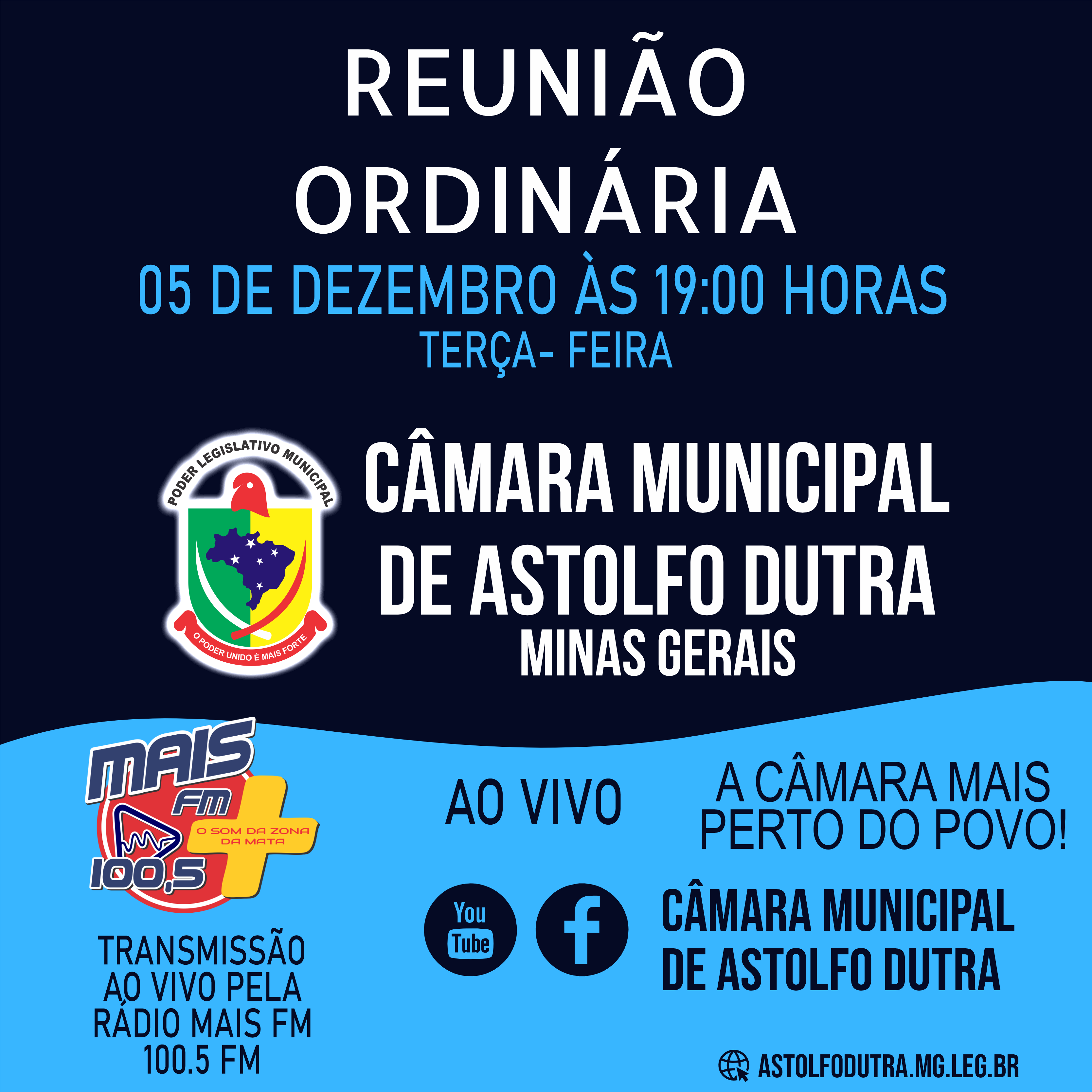 PAUTA DA REUNIÃO ORDINÁRIA DO DIA 05 DE DEZEMBRO DE  2023