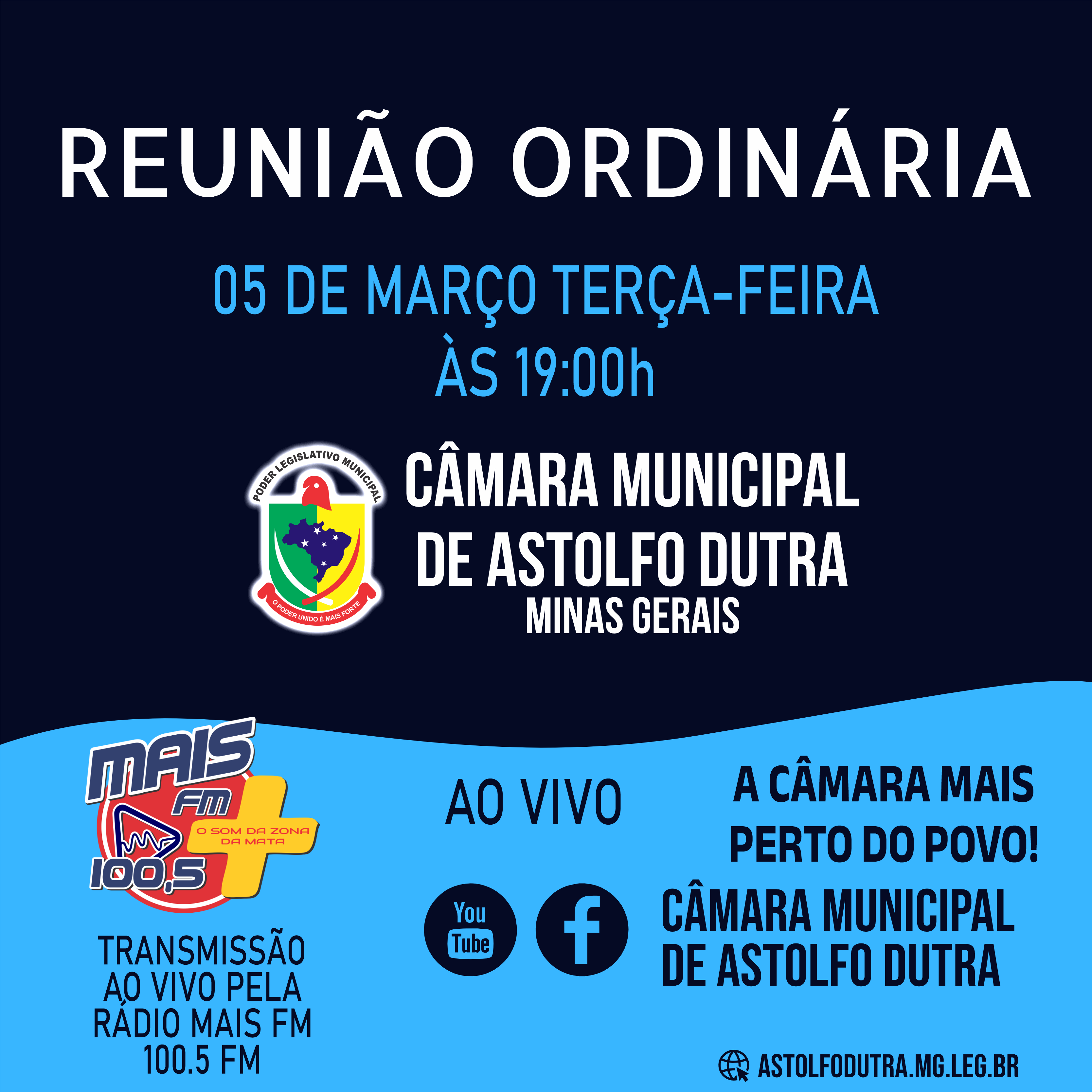 PAUTA DA REUNIÃO DO DIA 05 DE MARÇO DE  2024