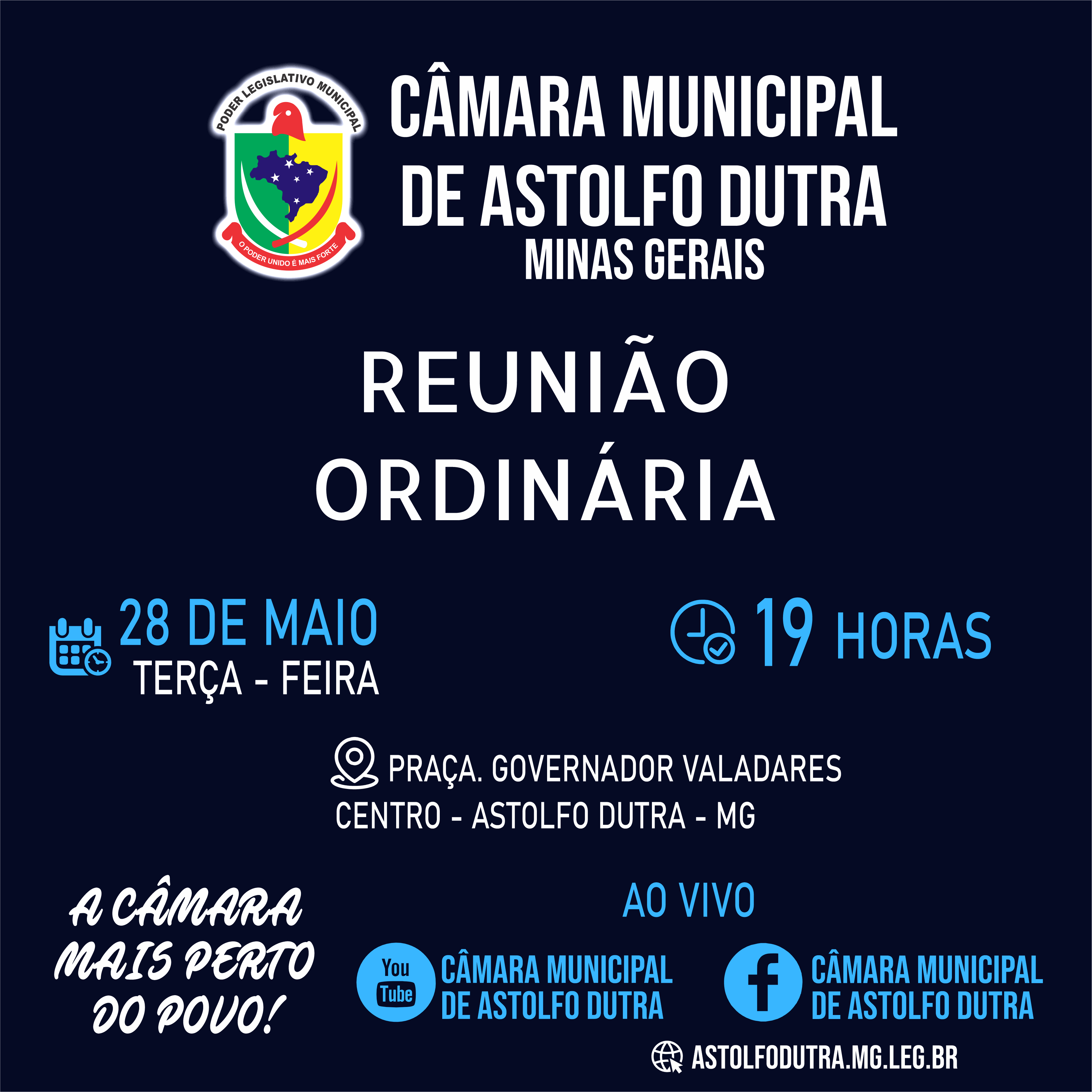 PAUTA DA REUNIÃO DO DIA 28 DE MAIO DE  2024