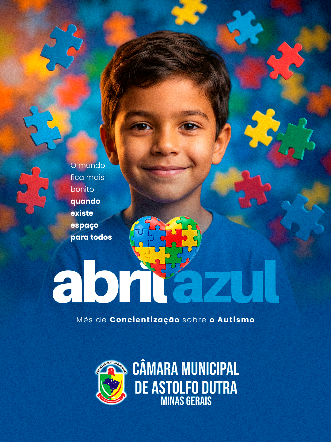 ABRIL AZUL – MÊS DE CONSCIENTIZAÇÃO SOBRE O AUTISMO