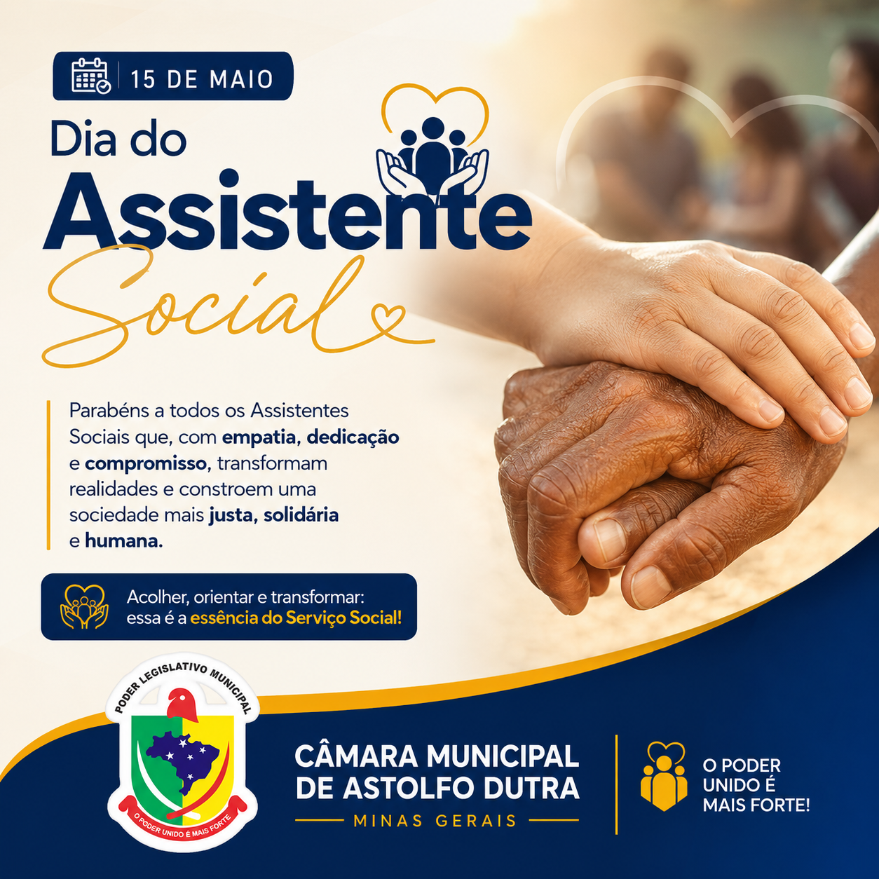 15 de maio — Dia do Assistente Social