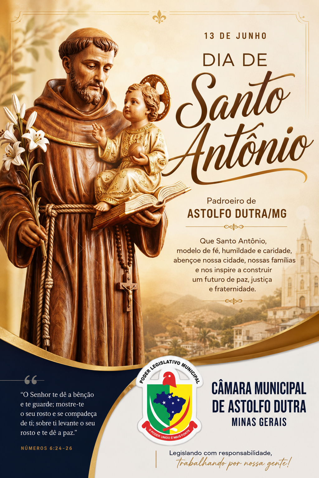 13 DE JUNHO – DIA DE SANTO ANTÔNIO