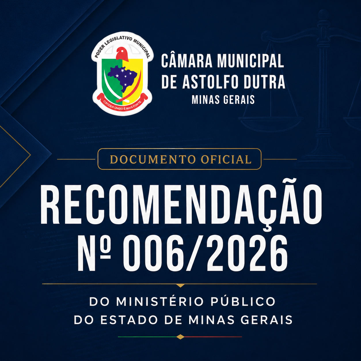 RECOMENDAÇÃO Nº 006/2026